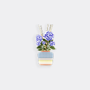 VESTA 'aurora' Diffuser, Small, Orthensia Blue -  Candlelight And Scents Blue Uni