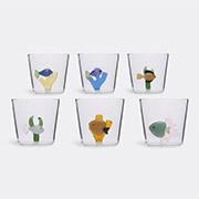 Ichendorf Milano 'marine Garden' Assorted Tumblers, Set Of Six -  Glassware Multicolor Uni