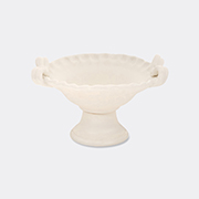 Bitossi Home 'bow' Centerpiece, Tall, Ivory -  Serving And Trays Ivory Uni