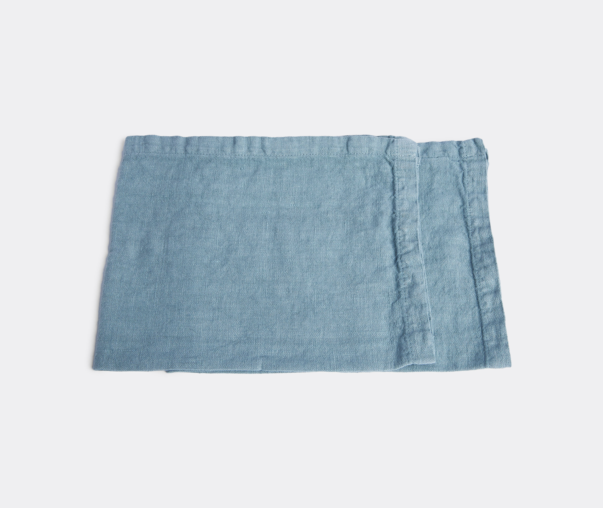 Once Milano Table Linens Light Blue Uni In Light Blue