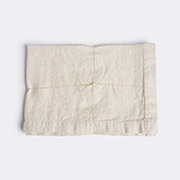 Once Milano Placemats, Set Of Two, Cream -  Table Linens Cream Uni
