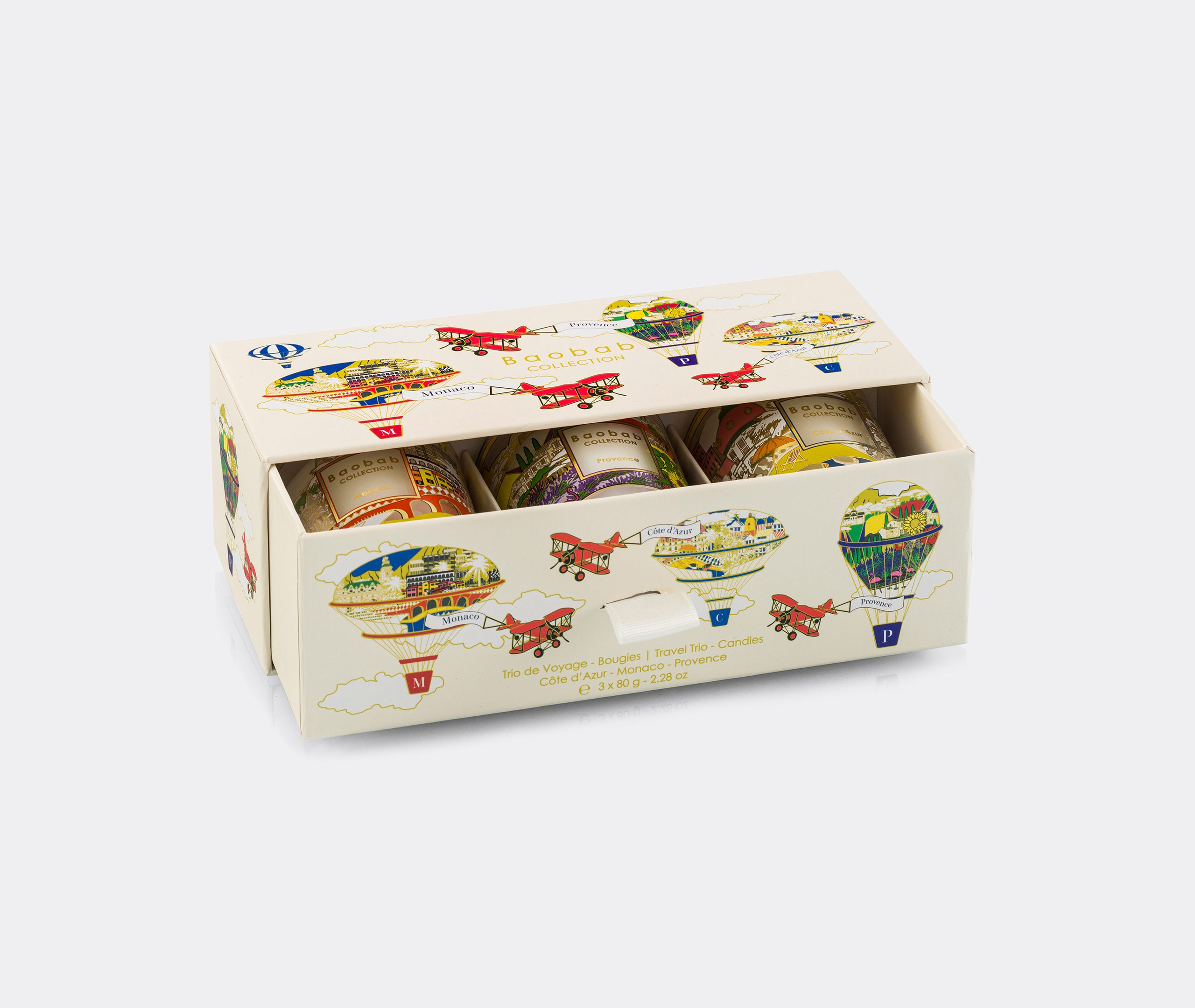 Baobab Collection Multicolour Uni In White