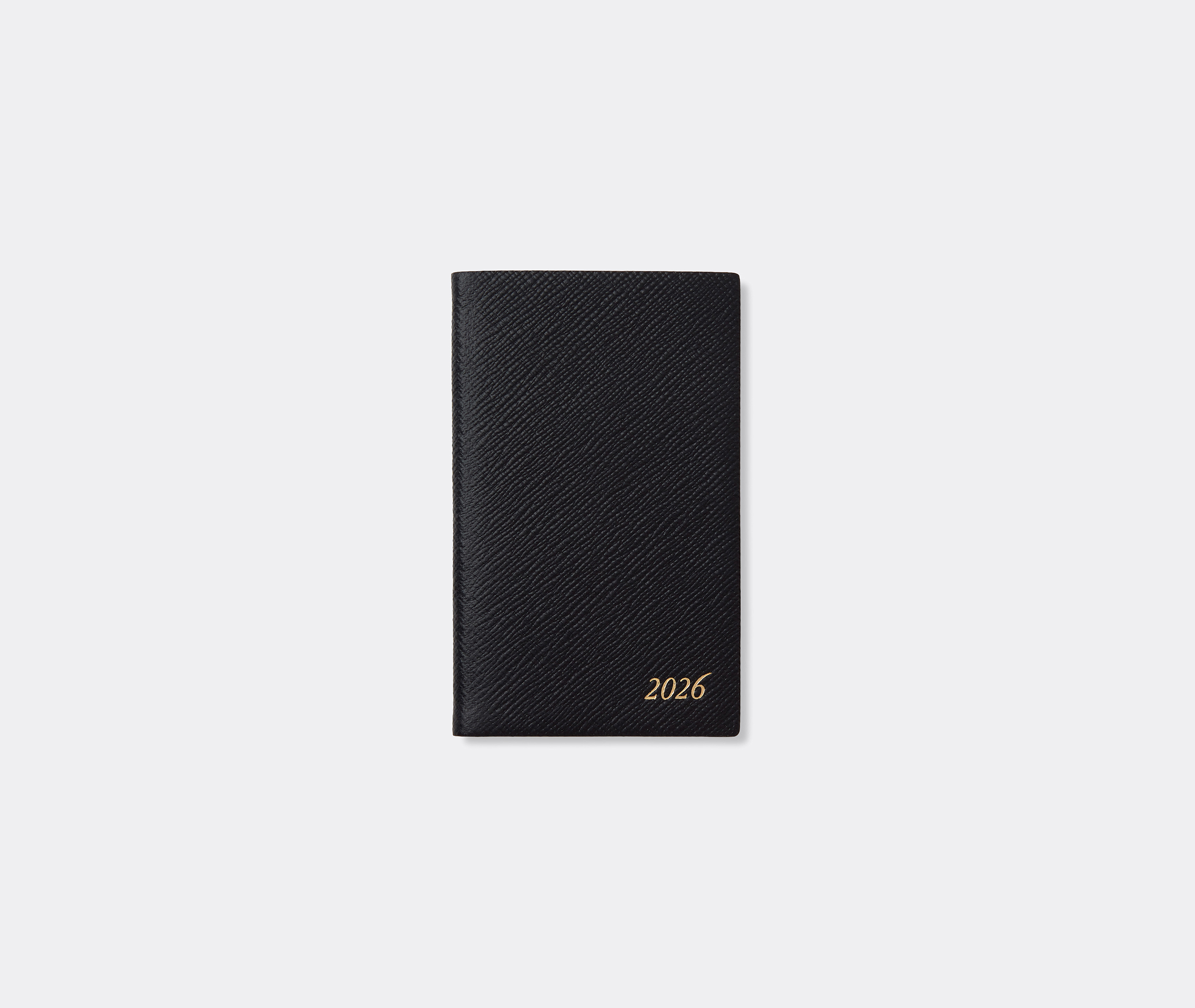 Smythson 2026 Pocket Panama Weekly Diary In Black