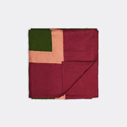 La DoubleJ 'rainbow Bosco' Tablecloth, Large -  Table Linens Green Uni