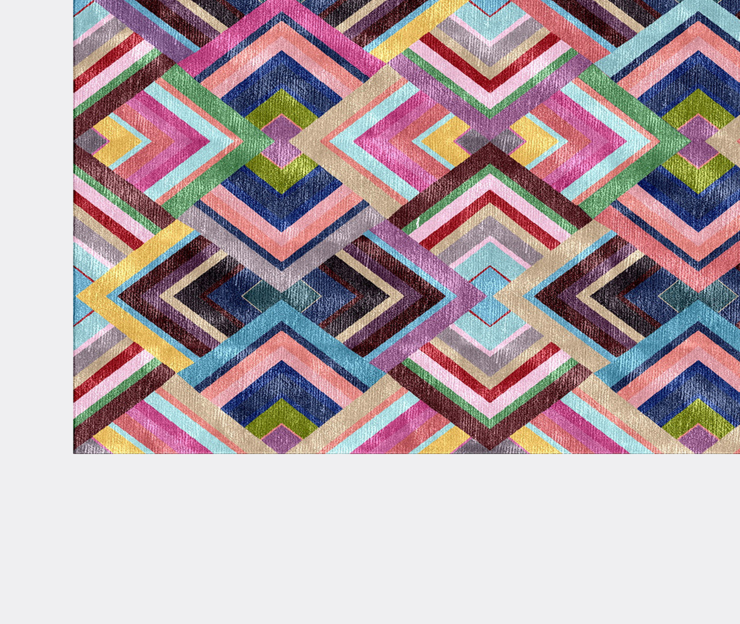 Illulian Rugs Multicolour Uni In Multicolour