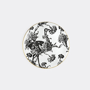 Simone Guidarelli Home 'tangerine Garden' Dinner Plate, Black And White -  Tableware Multicolour Uni