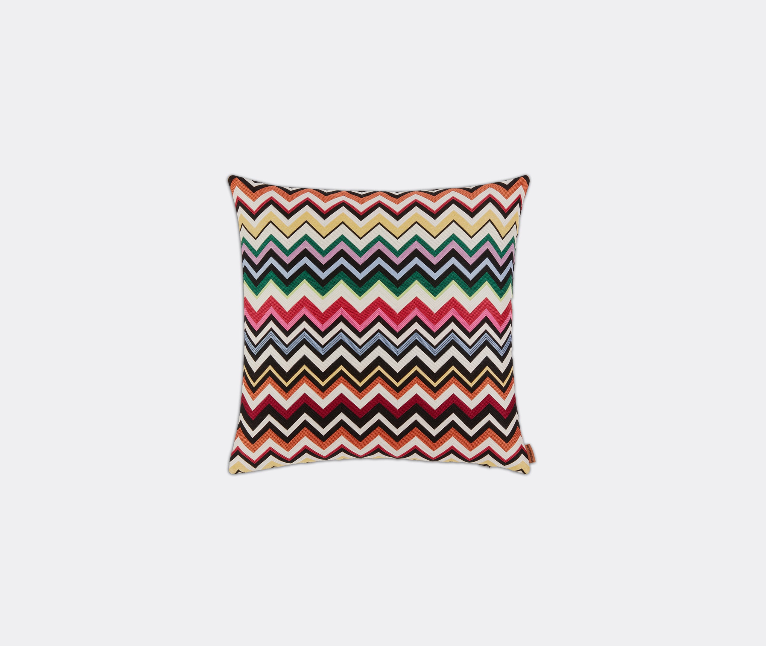 Missoni Small Belfast Zigzag-pattern Cushion In Multi