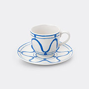Themis Z Tea And Coffee Blue Uni In White