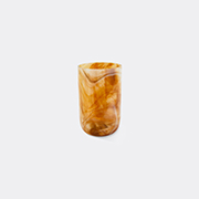 POLSPOTTEN 'marbled Glass' Vase, Medium, Beige -  Vases Beige Uni
