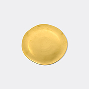 Bitossi Home 'oro E Argento' Dinner Plate, Gold -  Tableware Gold Uni