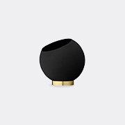 AYTM 'globe' Flowerpot, Small, Black And Gold -  Vases Black Uni
