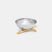 L'Objet 'bambou' Bowl, Large -  Serving And Trays Gold, Platinum Uni