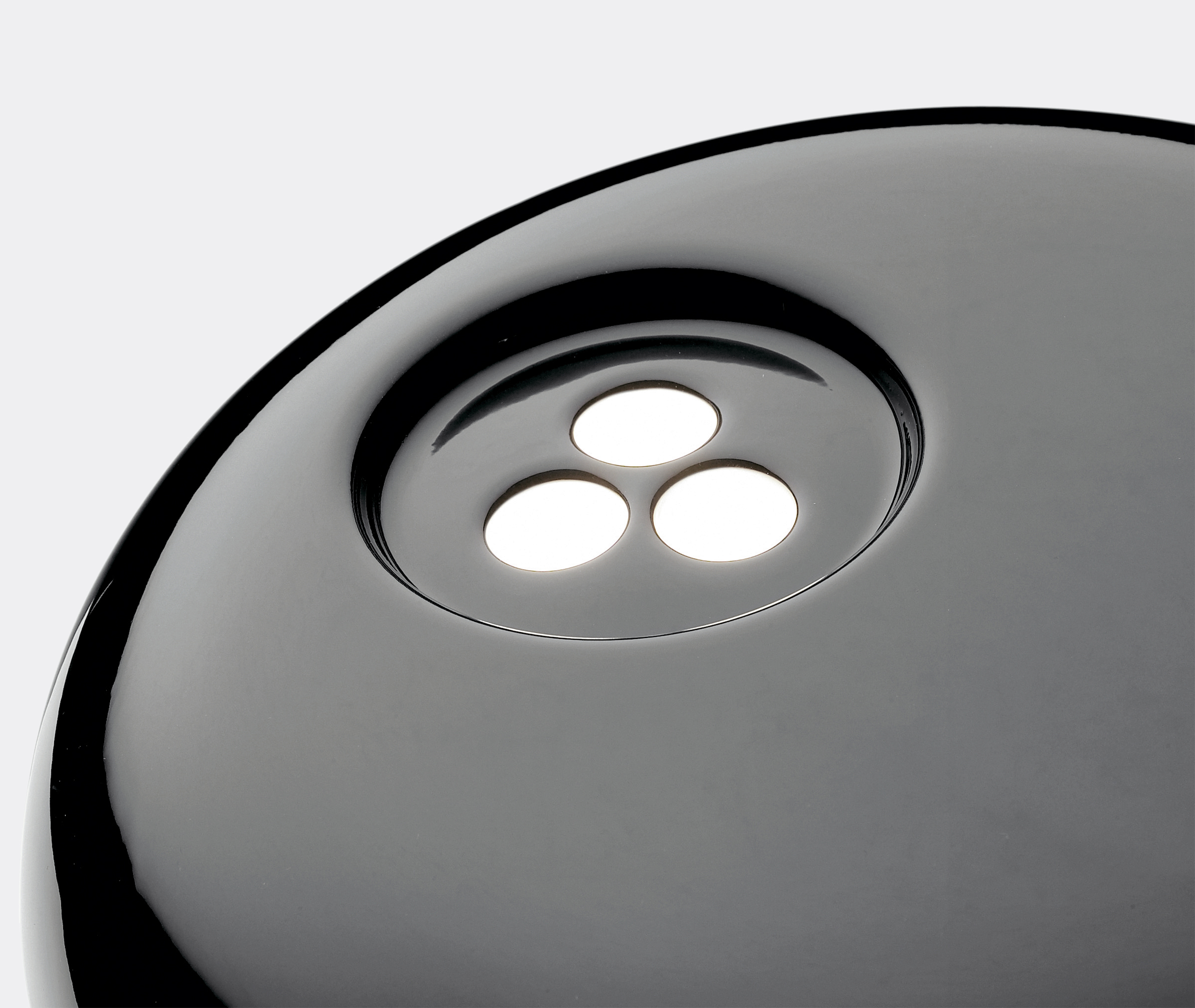 Flos Lighting Black Uni In Black