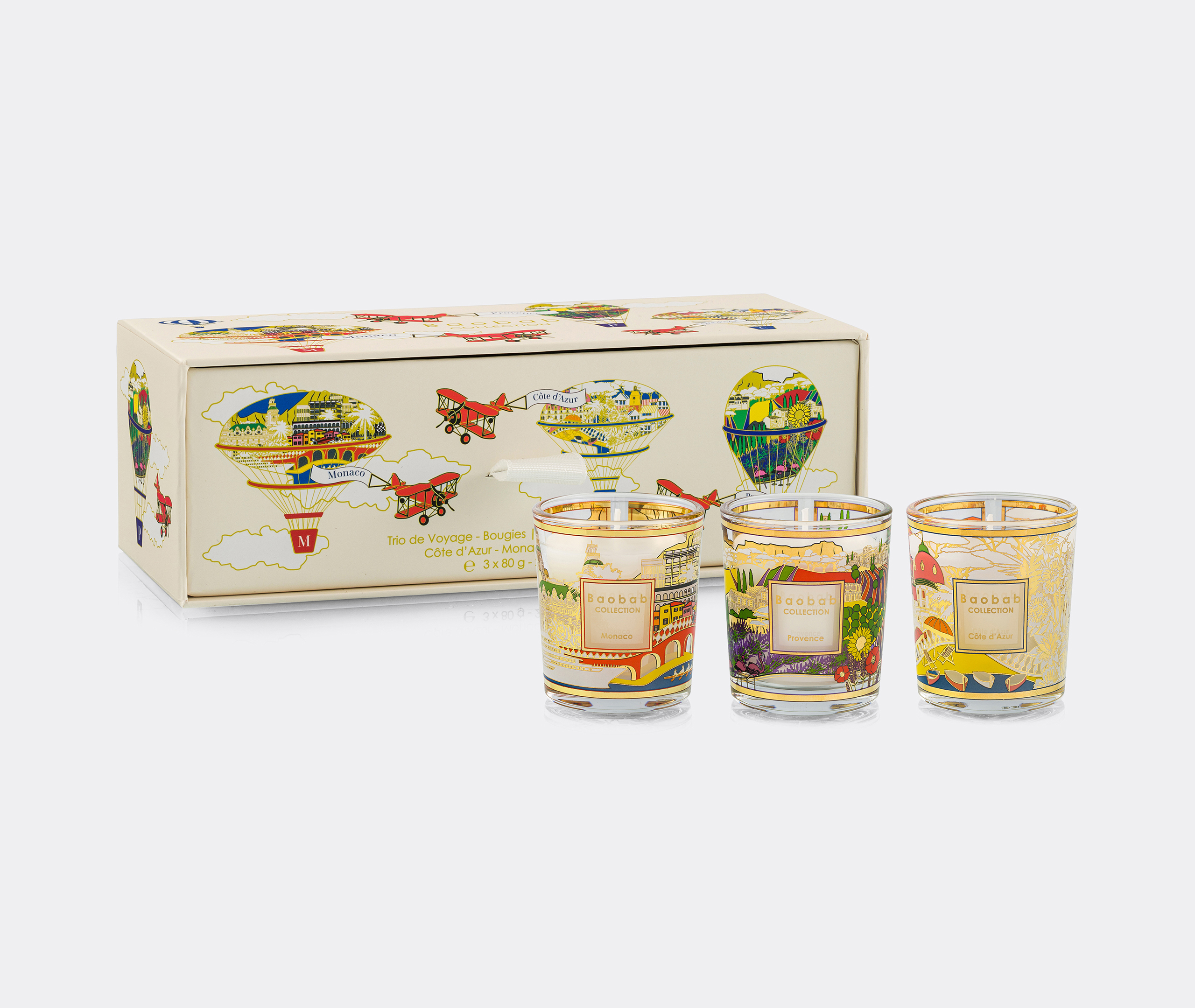Baobab Collection Multicolour Uni In White