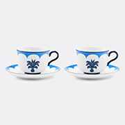 Aquazzura Casa Tea And Coffee Blue Uni