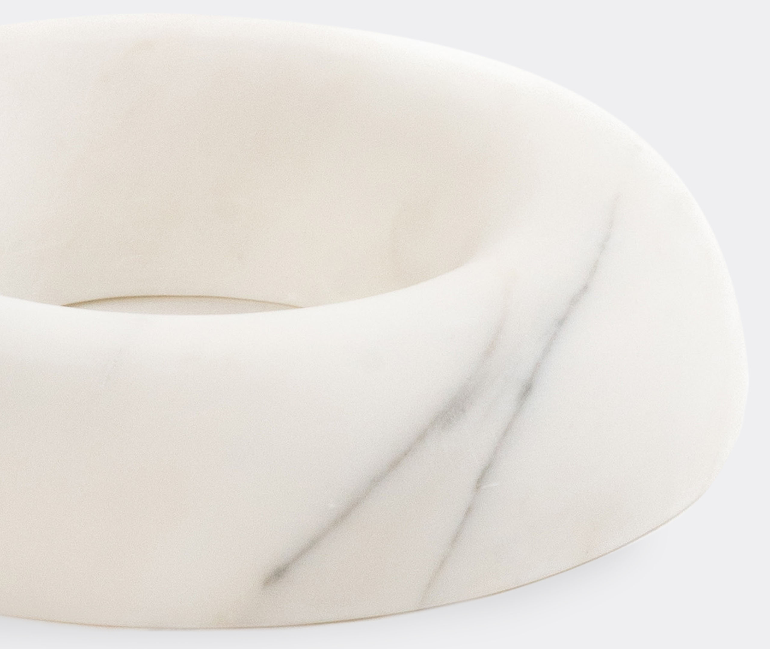 Bloc Studios Marmo Donuts Decorative Object In White