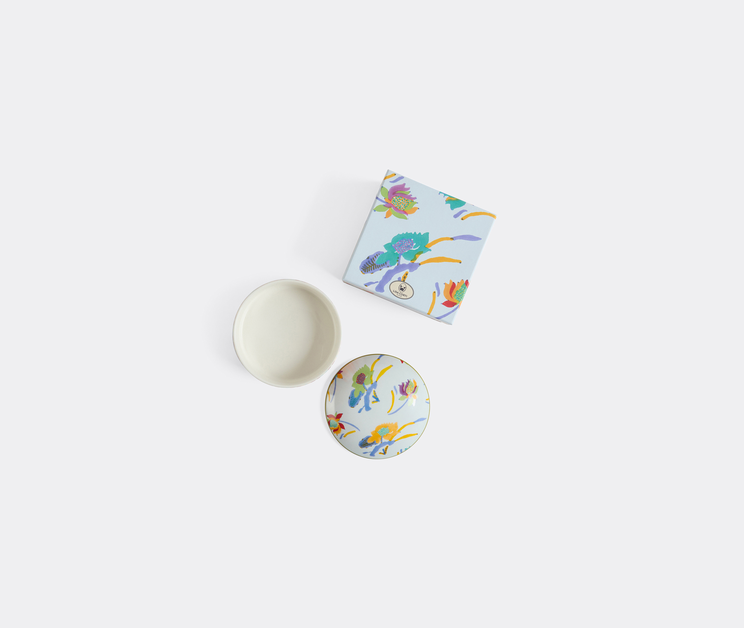Lisa Corti Accessories Light Blue Uni In Multi