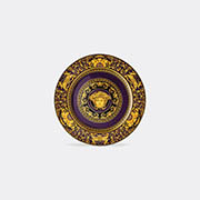 Rosenthal 'versace Medusa' Service Plate, Marine -  Tableware Violet, Gold Uni