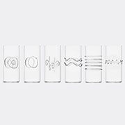 Ichendorf Milano 'decò' Tall Glass, Set Of Six -  Glassware Multicolor Uni