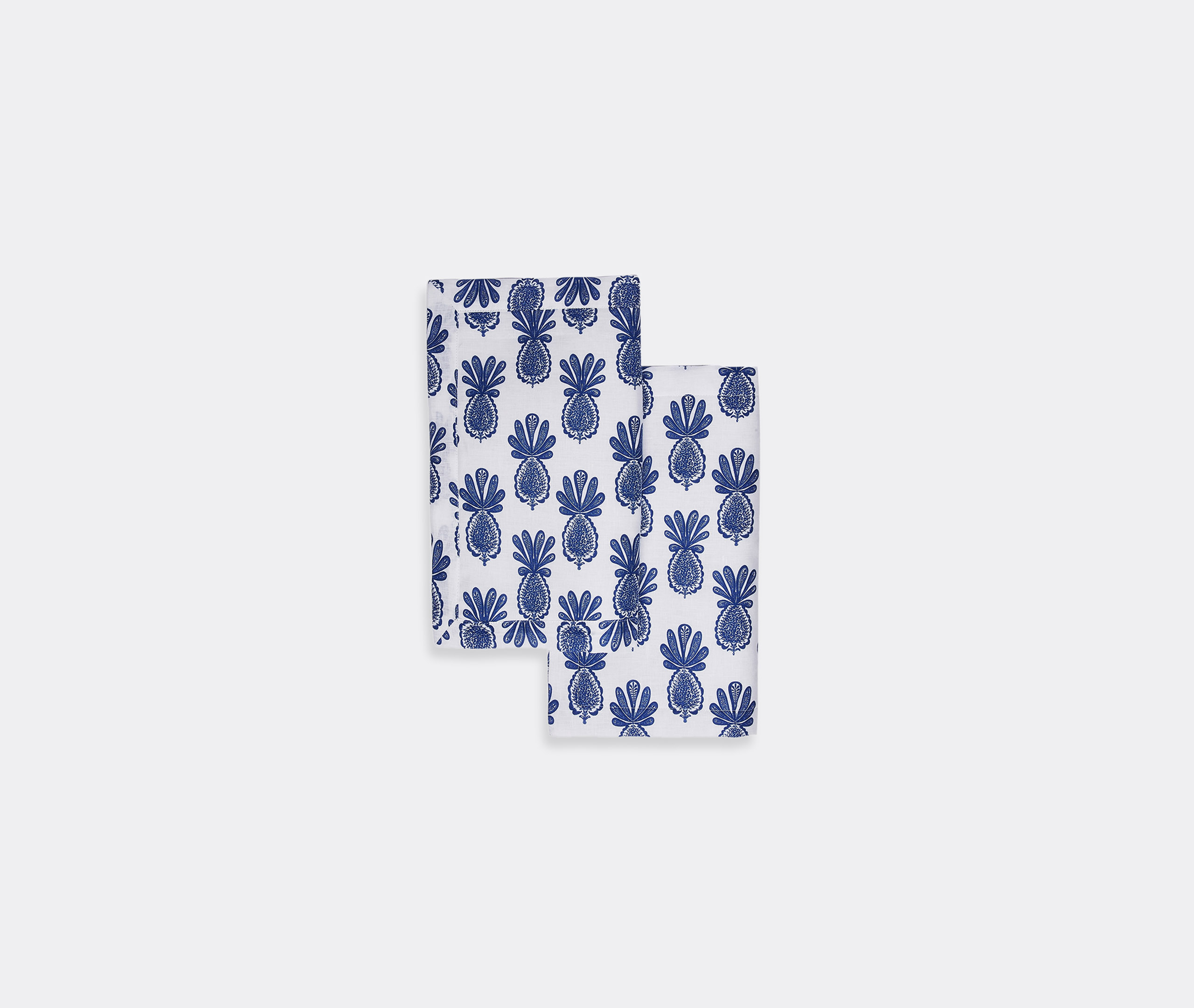 La Doublej Table Linens Blue Uni In Blue