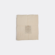 Once Milano Table Linens Cream Uni In Cream
