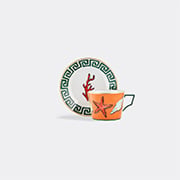 Ginori 1735 'il Viaggio Di Nettuno' Tea Cups And Saucers, Set Of Two -  Tea And Coffee Multicolor Uni