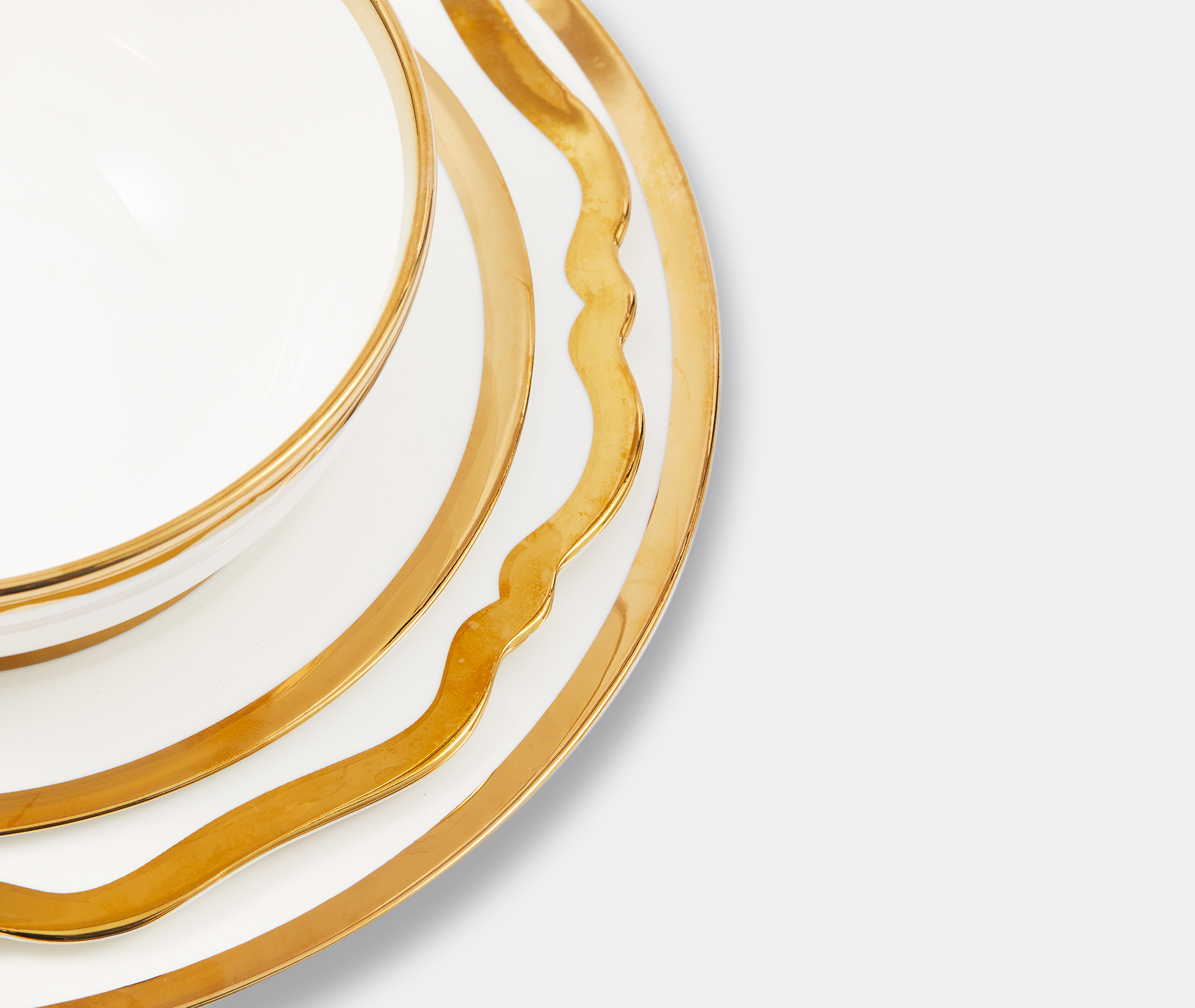 Polspotten Tableware White Uni In White