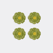 Bordallo Pinheiro 'maria Flor' Dessert Plate, Set Of Four, Green -  Tableware Multicolor Uni