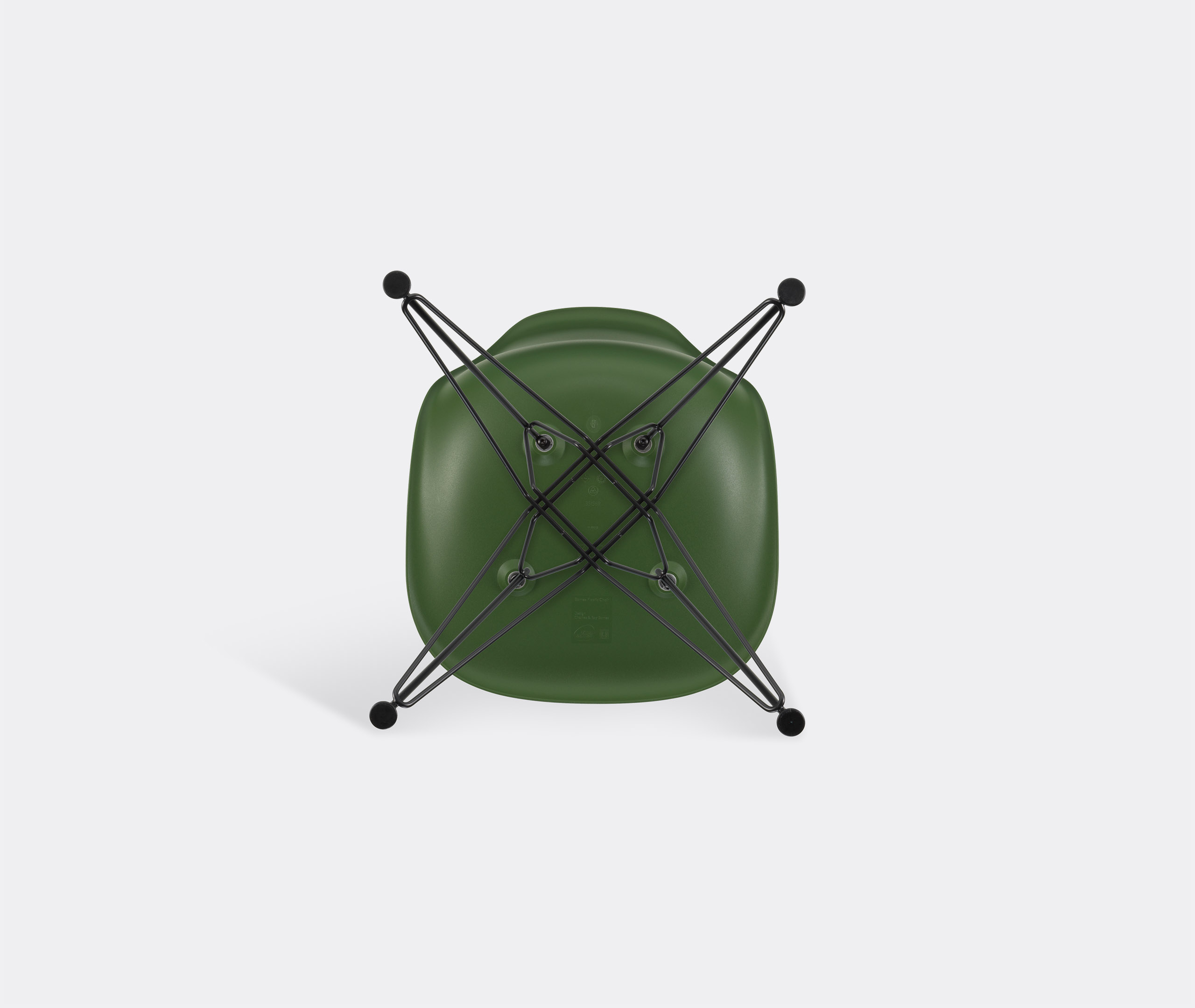 Vitra Seating Forest In Forest, Basic Dark
