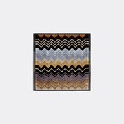 Missoni 'giacomo' Face Towels, Set Of Six, Blue -  Bath Linens Black Multicolour Uni