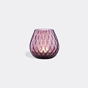 NasonMoretti 'macramé' Candle Holder, Medium, Violet -  Candlelight And Scents Purple Uni