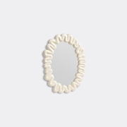 &k Amsterdam 'dribble' Mirror, White -  Mirrors And Clocks White Uni