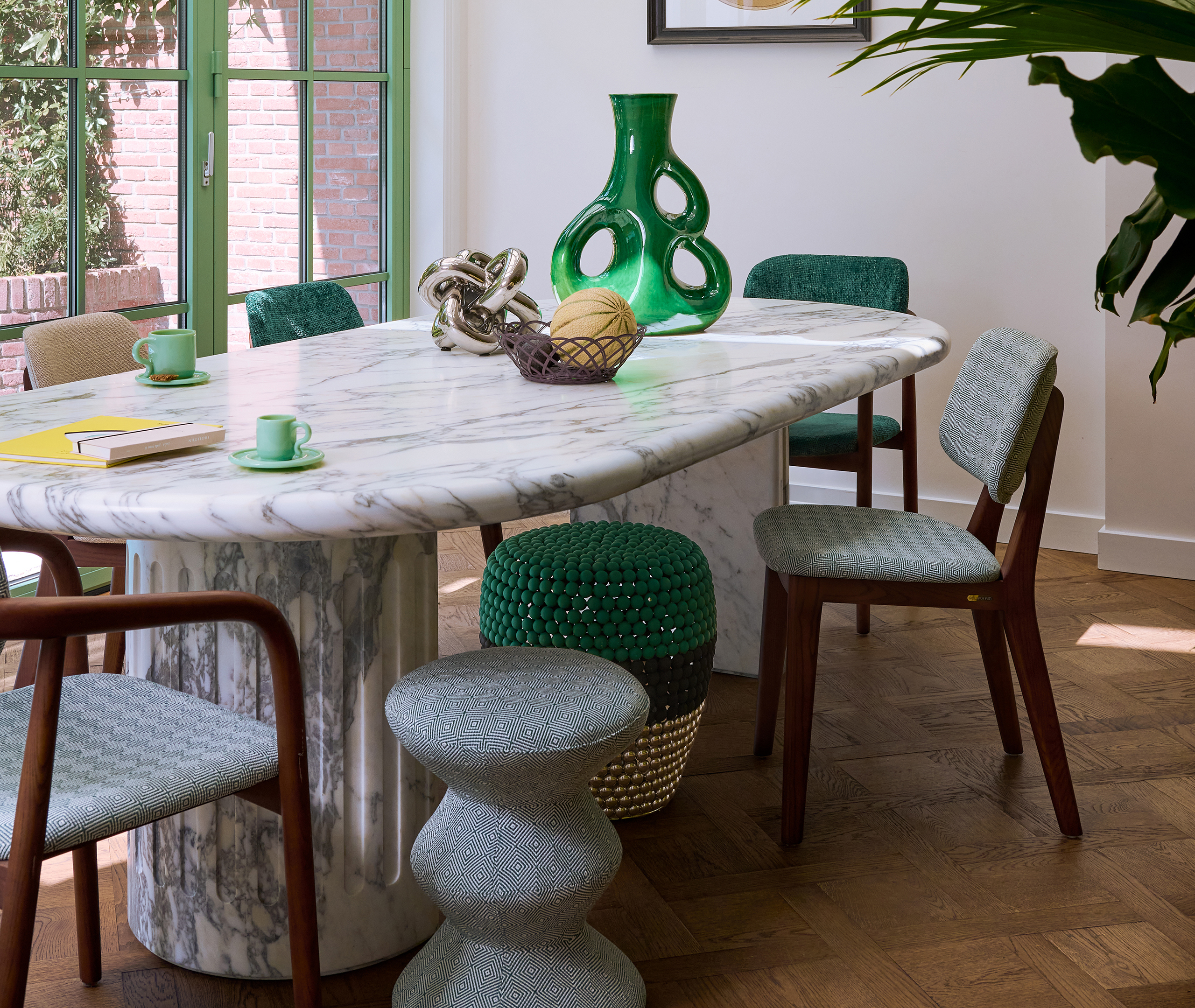 Polspotten Tea And Coffee Light Green Uni In Green