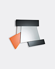 Glas Italia 'dioniso 4' Mirror -  Mirrors And Clocks Multicolour Uni