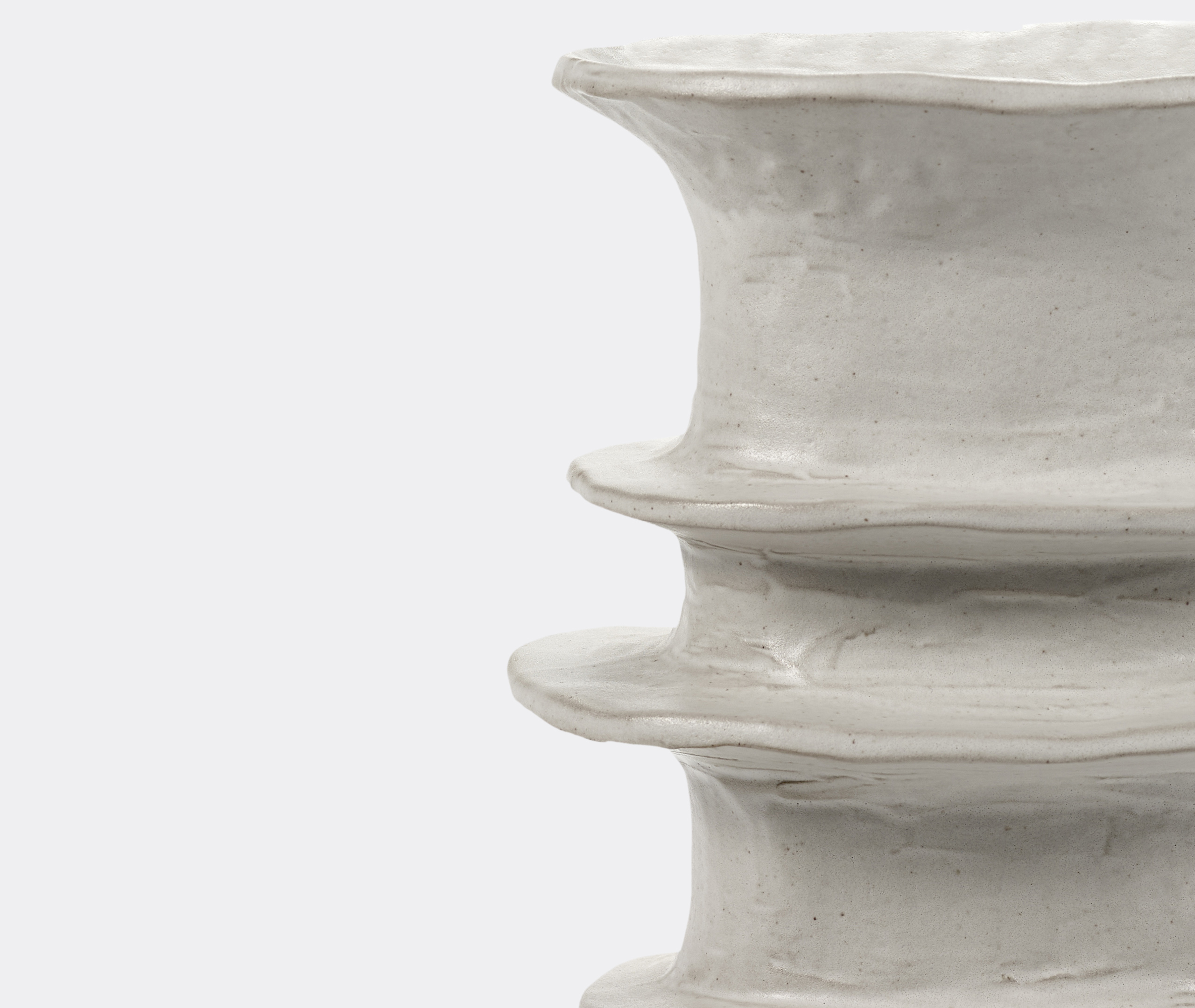 Serax Vases White Uni In White