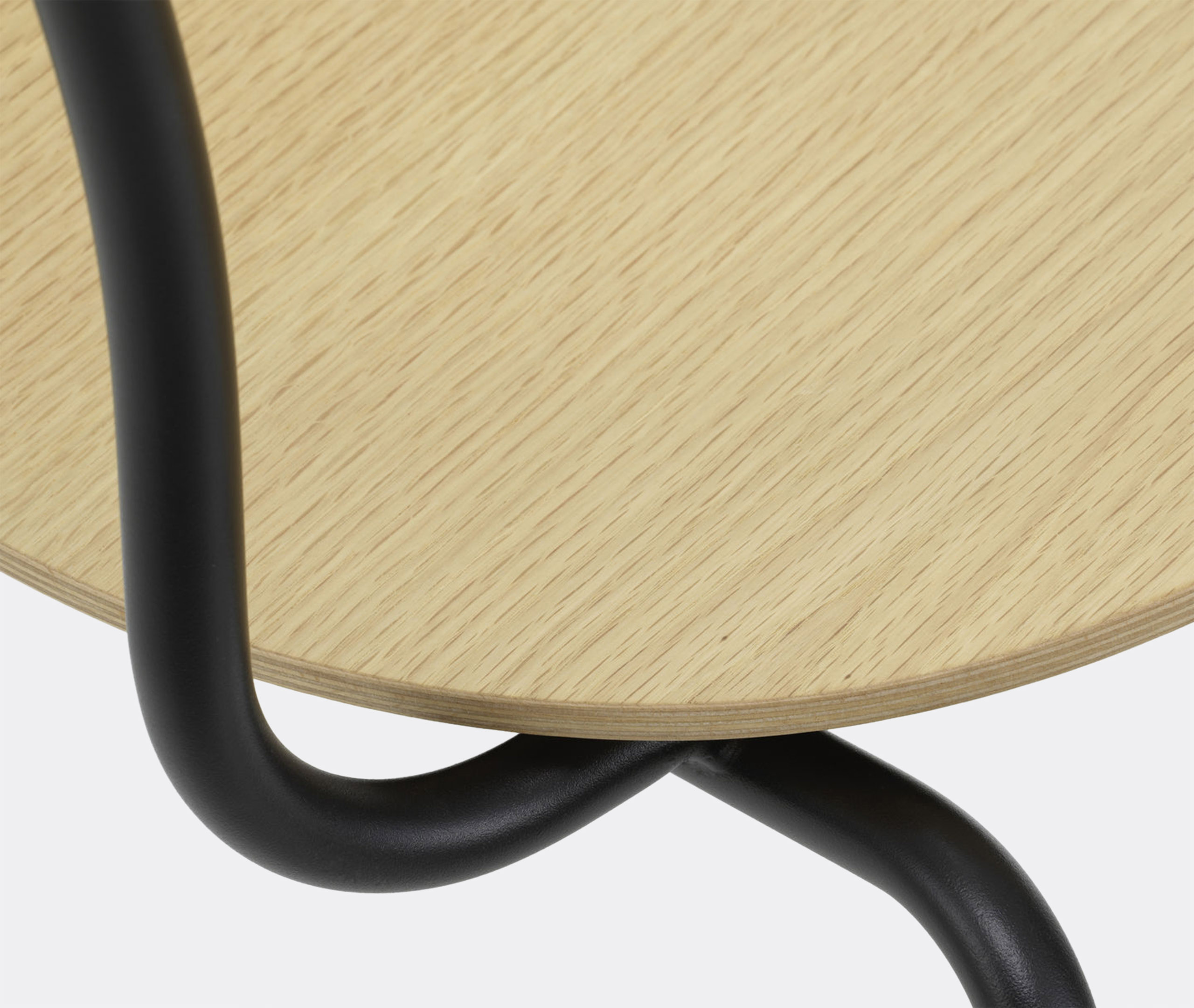 Vitra Seating Light Oak In Light Oak, Basic Dark Base, Gl