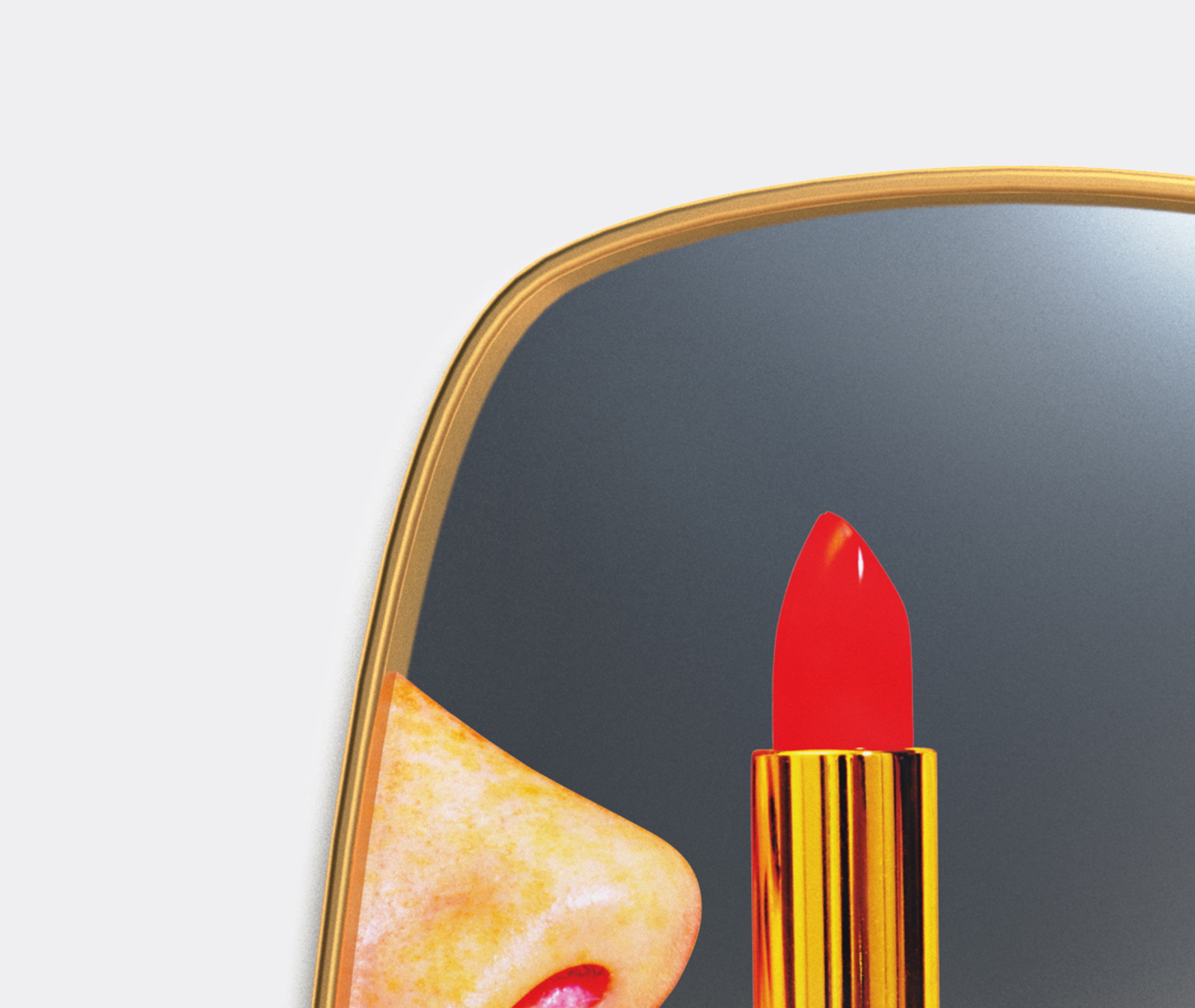 Seletti Mirrors And Clocks Multicolor Uni In Multicolor