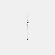 Flos Lighting Black Uni In Silver