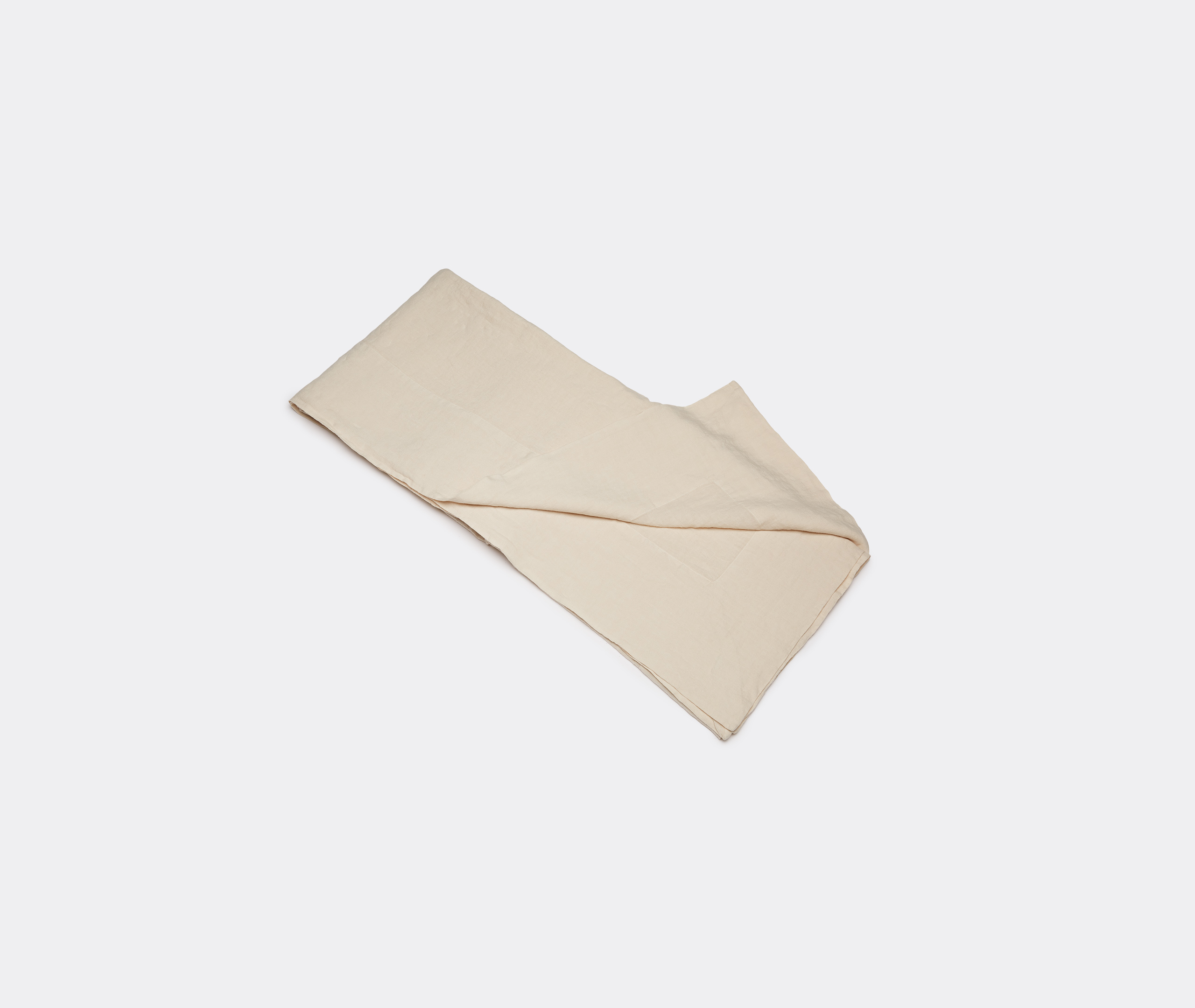 Once Milano Table Linens Cream Uni In Cream