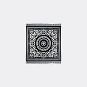 Versace Blankets Black And White Uni In Black And White