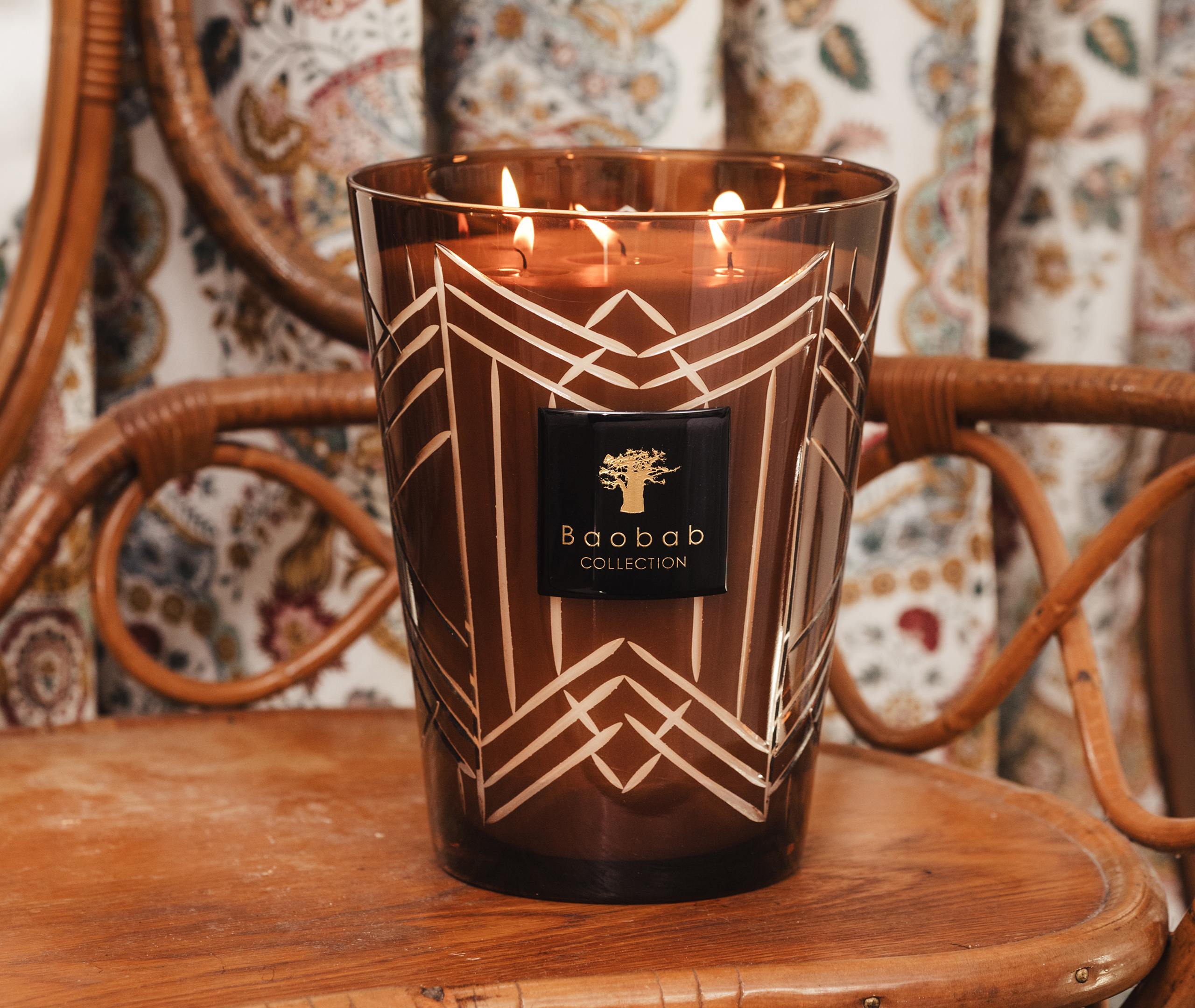 Baobab Collection Candlelight And Scents Brown Uni In Brown