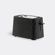 Alessi 'plissé' Toaster, Black, Eu Plug -  Kitchen And Tools Black Uni
