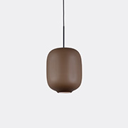 Cappellini 'arya' Hanging Lamp, Medium, Brown, Uk Plug -  Lighting Brown Uni