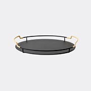 Audo Copenhagen 'balcony Serving Tray' -  Serving And Trays Black Uni