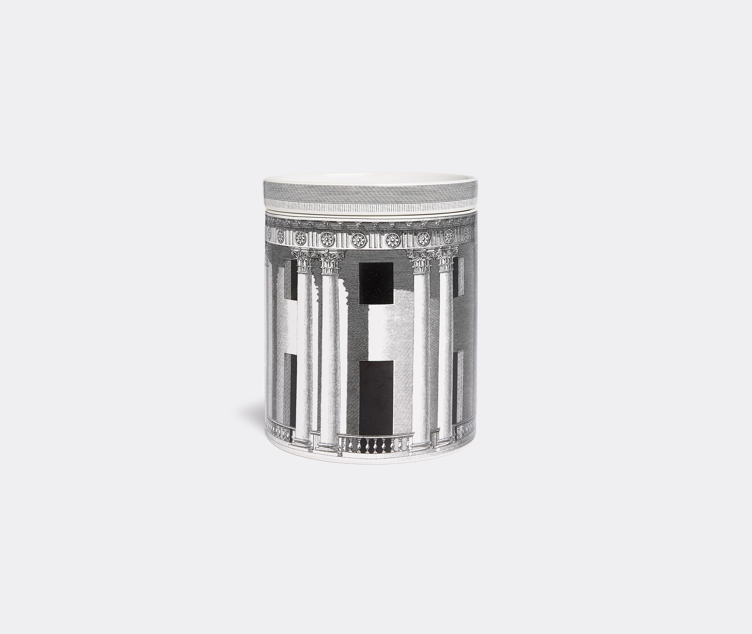 Shop Fornasetti Candlelight And Scents Black And White Uni