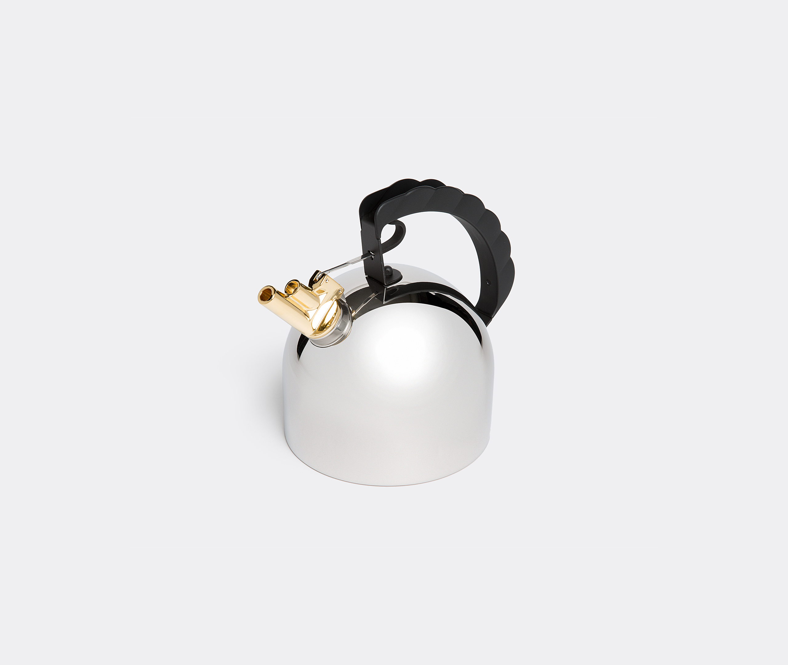 Alessi Tea And Coffee Silver Uni In Silver
