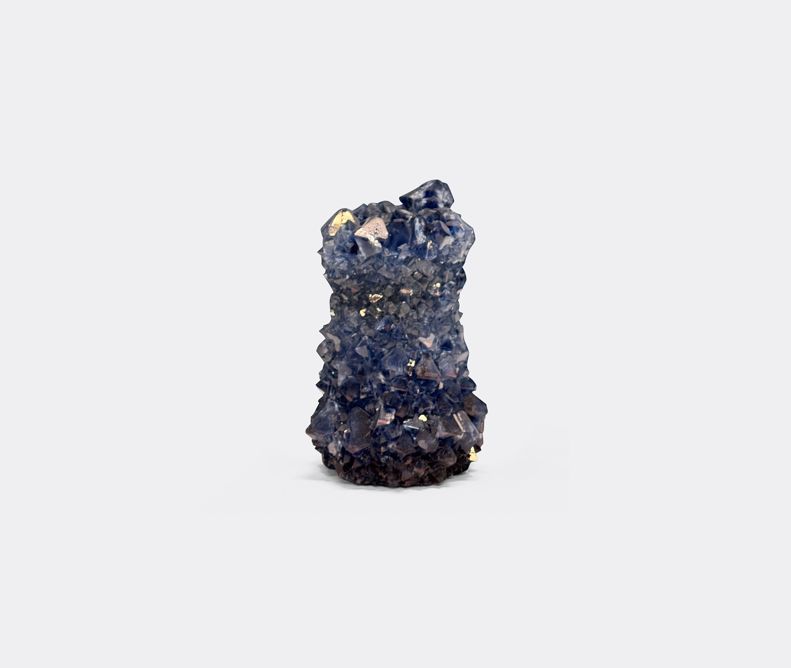Mineral Series Vases Blue Uni In Blue