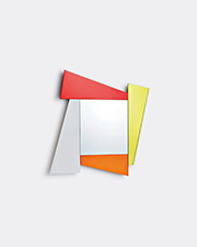 Glas Italia 'dioniso 1' Mirror -  Mirrors And Clocks Multicolour Uni