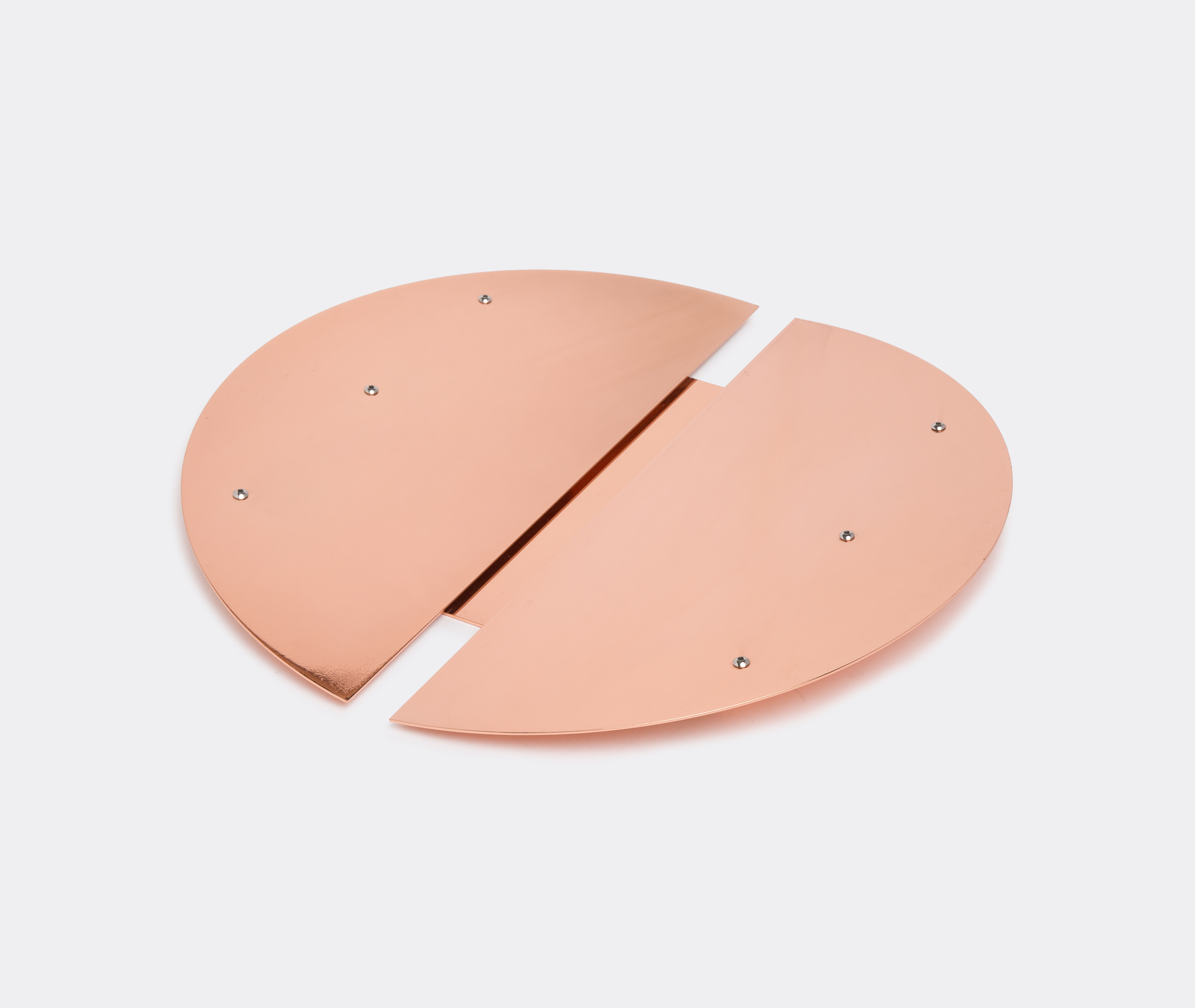 Marta Sala Éditions Decorative Objects Plated Copper Uni In Plated Copper