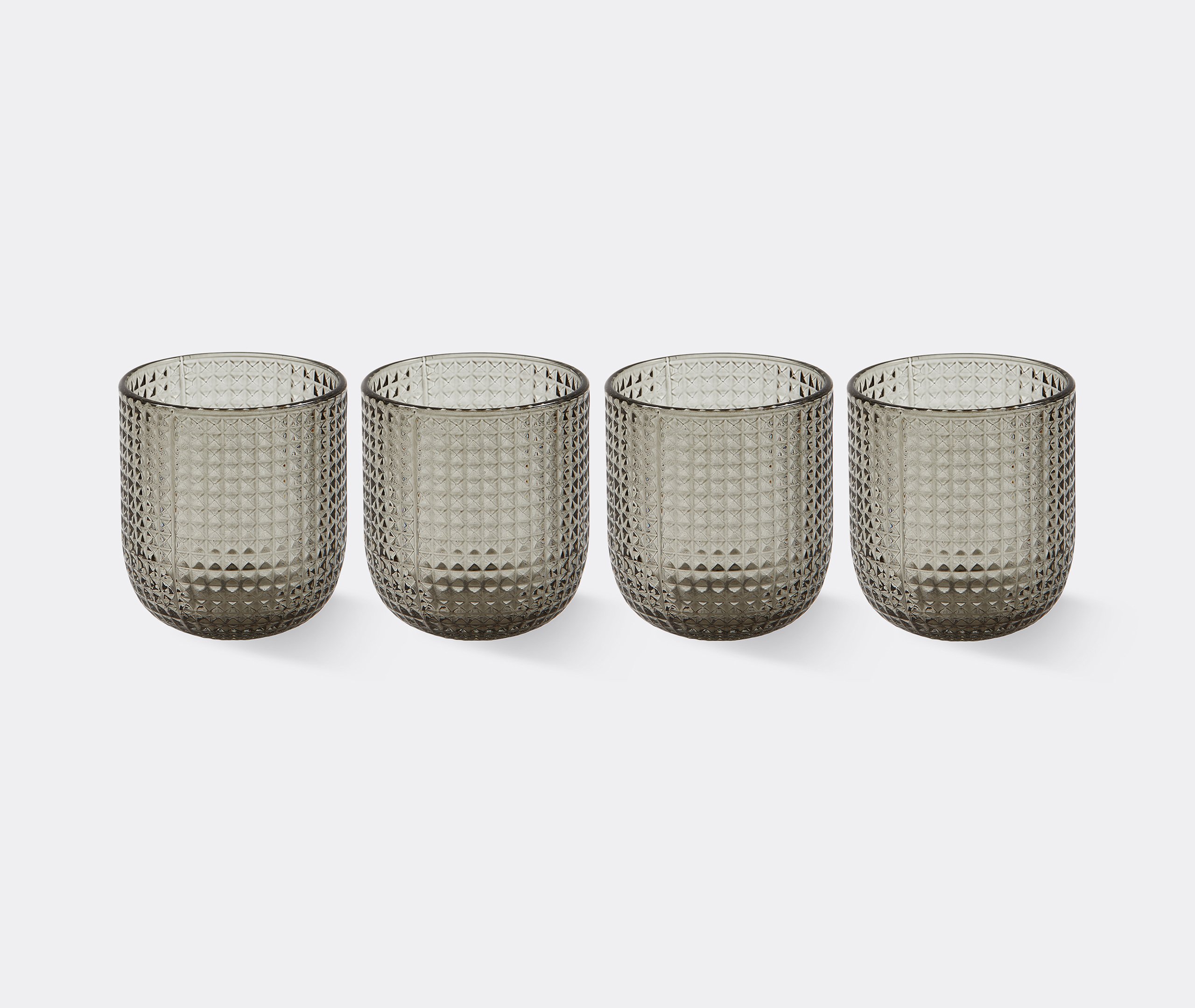 Polspotten Glassware Grey Uni In Gray